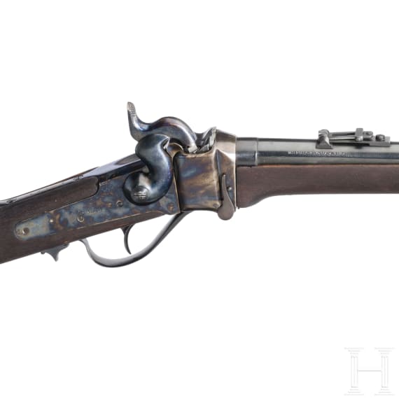 A US Sharps Mod. 1863 carbine, Italian replica