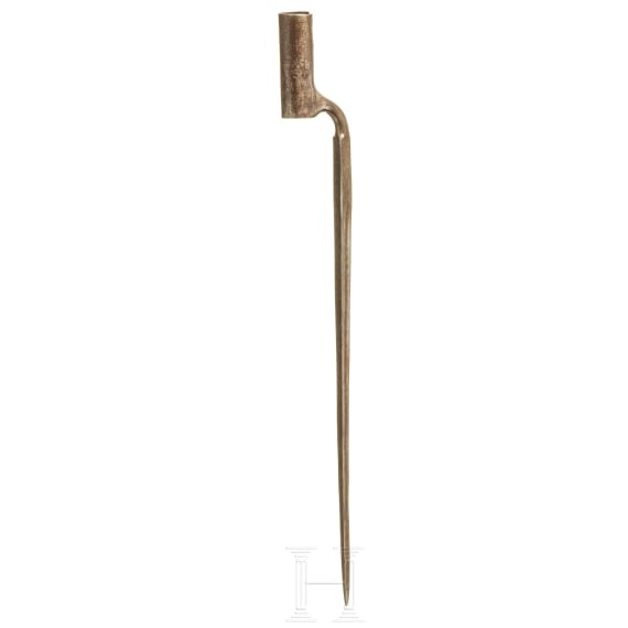 A socket bayonet, probably British, 19th century