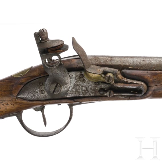 A German infantry musket, end of 18th century