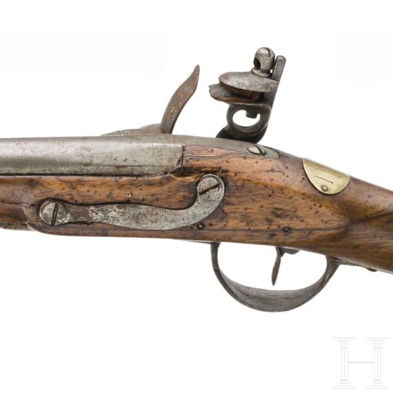 A German infantry musket, end of 18th century