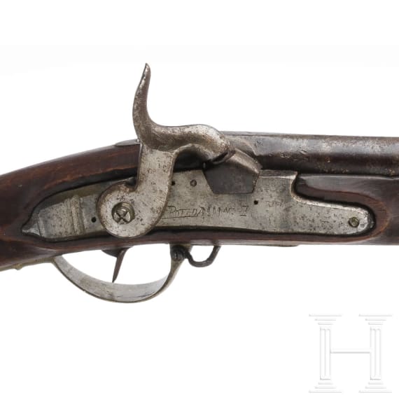 A German infantry musket, beginning of 19th century, put together from multiple parts