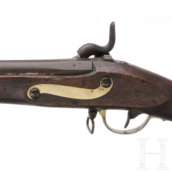 A Bavarian M 1826 U/M infantry musket