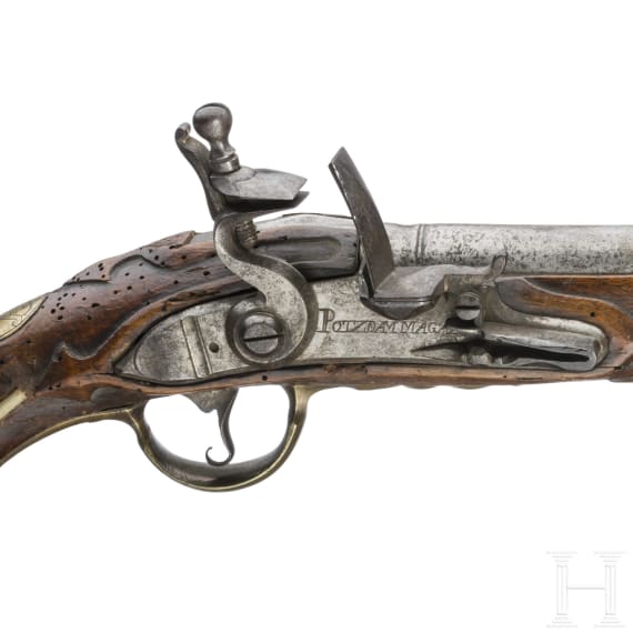 A Prussian M 1731 cavalry pistol