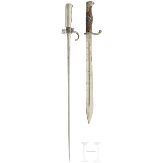 Two bayonets