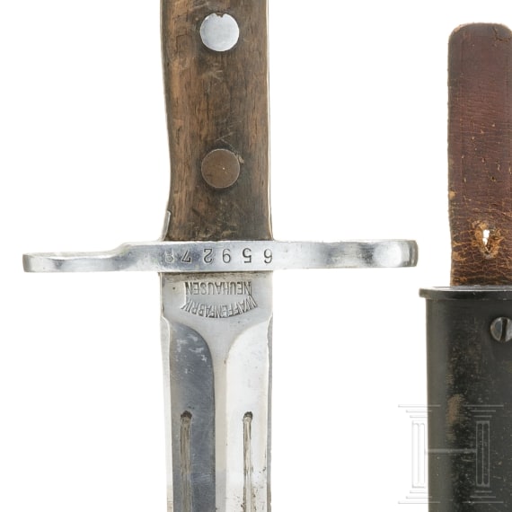 Two bayonets