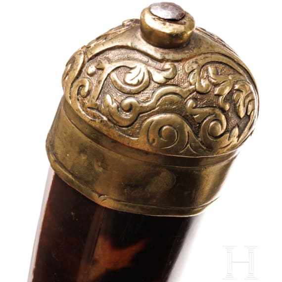 A German hunting hanger, circa 1760