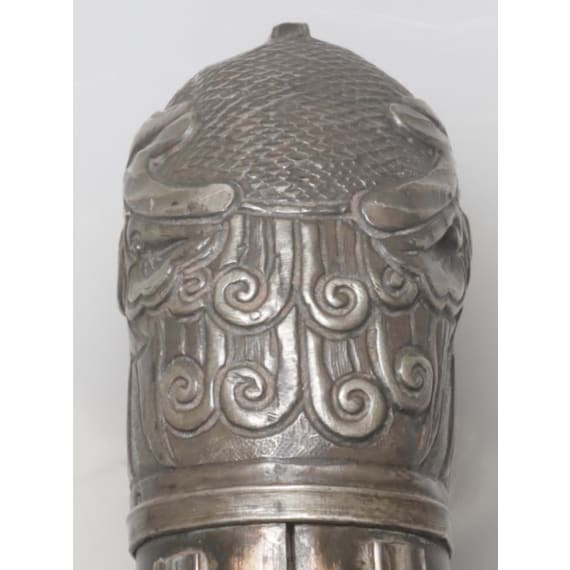 A Vietnamese silver-mounted sabre, 19th century
