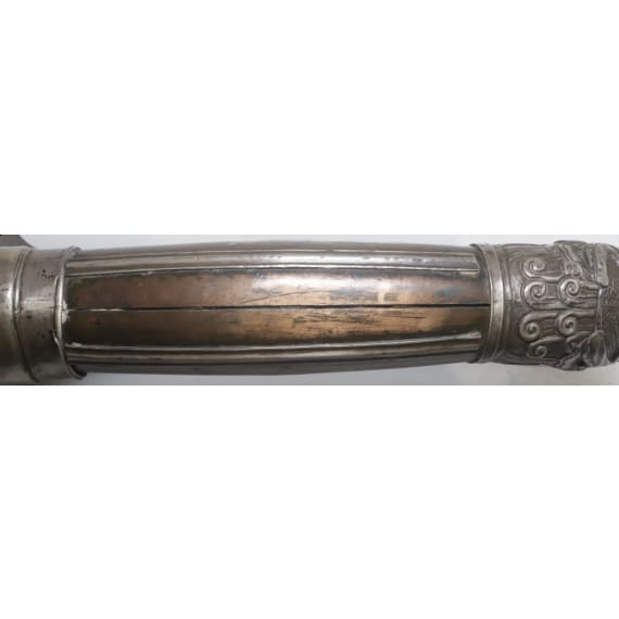 A Vietnamese silver-mounted sabre, 19th century