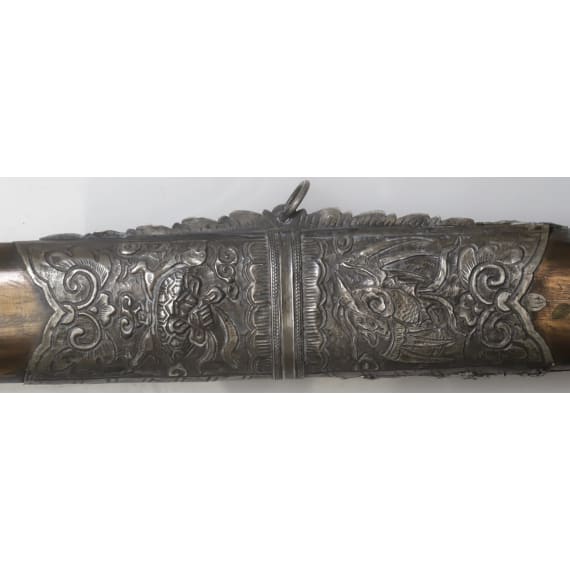 A Vietnamese silver-mounted sabre, 19th century