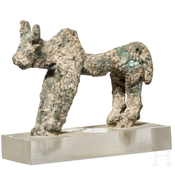 Bronzestier, Italien, 7. Jhdt. v. Chr.