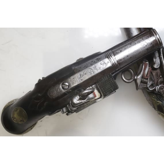A Spain Miquelet muff flintlock pistol circa 1800