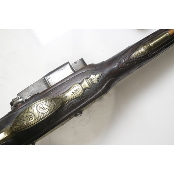 A Spain miquelet flintlock pistol circa 1780