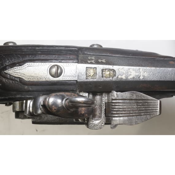 A Spain miquelet flintlock pistol circa 1780