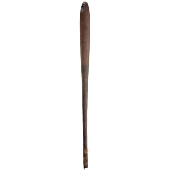 A large Papua New Guinean sword club from the Sepik river