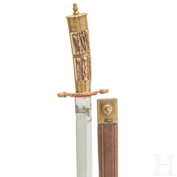 A German hunting hanger, 20th century