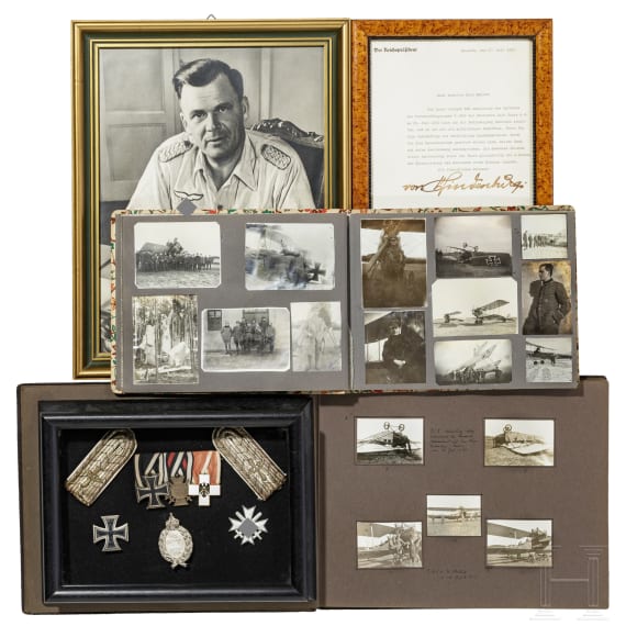 Leutnant Mehrow - Auszeichnungen und Fotoalben