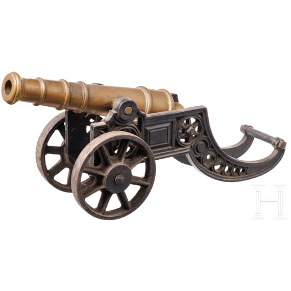 A French model cannon, 19th century