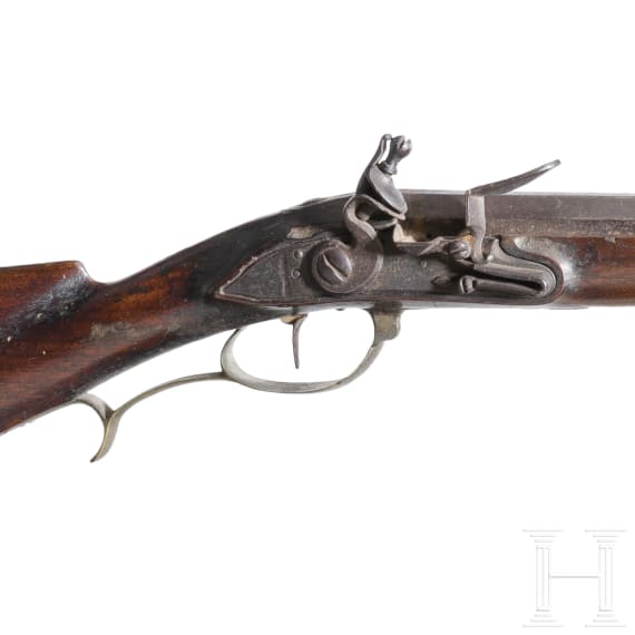 A German flintlock shotgun, ca. 1750