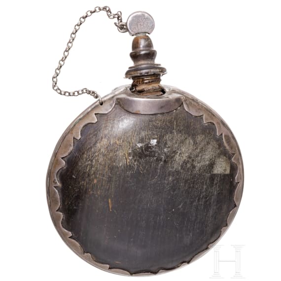 A French primer flask, 19th century