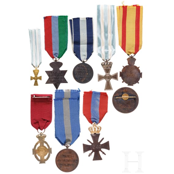 Nine Greek awards, 20th century