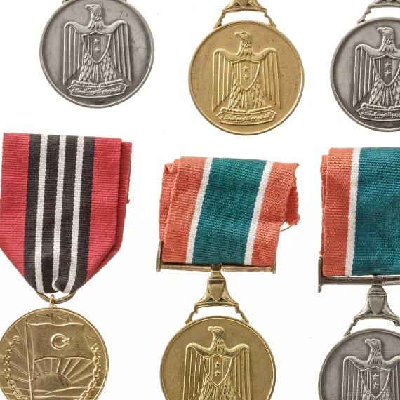 Kingdom of Libya - eight medals