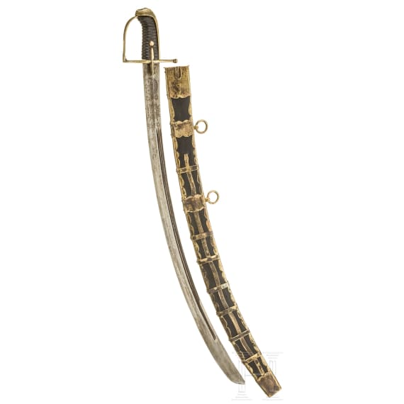A sabre for officers of the hussars, mid 18th century (copy)