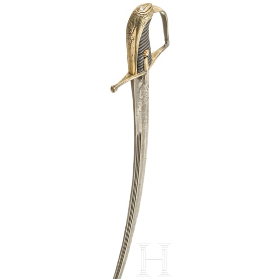 A sabre for officers of the hussars, mid 18th century (copy)
