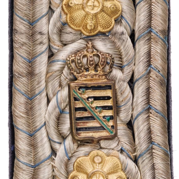 Ein Paar Schulterstücke für einen hochrangigen Beamten, um 1900