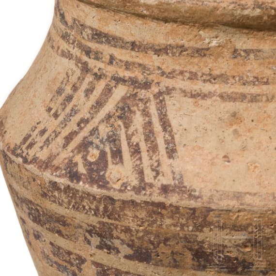 A painted terracotta cup, Tepe Giyan III, 3rd millennium B.C.