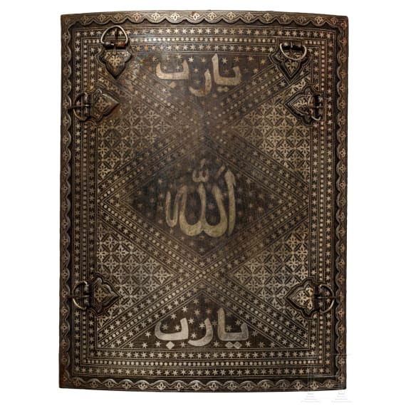 Achtteilige R&uuml;stungsgarnitur, indopersisch, um 1900