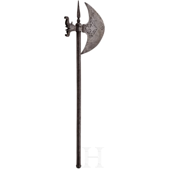 Streitaxt, indopersisch, um 1900