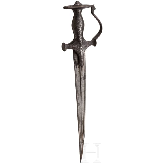 Dolch mit Tulwargef&auml;&szlig;, Indien, 19. Jhdt.
