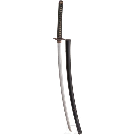 Katana in Han-Dachi-Montierung, Edo-Periode