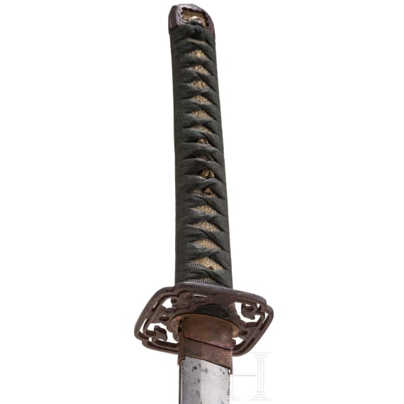 Katana in Han-Dachi-Montierung, Edo-Periode