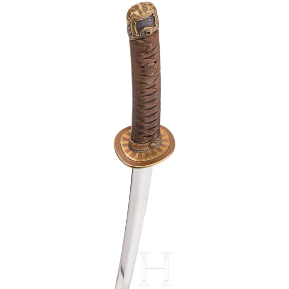 Kai Gunto mit Shinto-Klinge, Japan, Showa-Periode