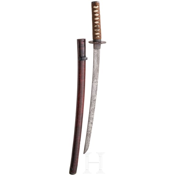 Wakizashi, Japan, um 1660