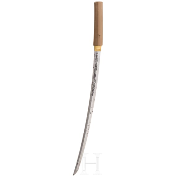 Shinto-Wakizashi in Shirasaya, Japan, 17. Jhdt.