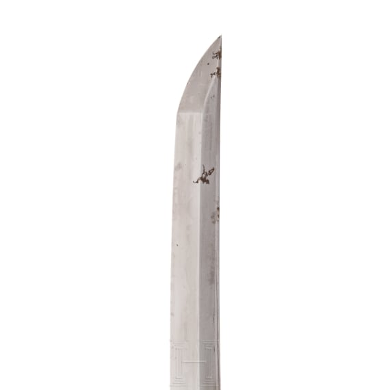 Shinto-Wakizashi in Shirasaya, Japan, 17. Jhdt.