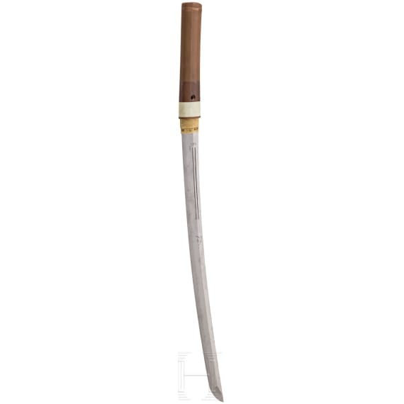 Wakizashi in Shirasaya, Japan, um 1720