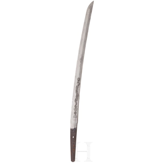 Wakizashi in Shirasaya, Japan, um 1720