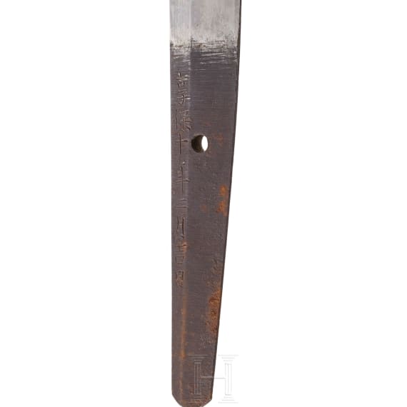 Wakizashi in Shirasaya, Japan, um 1720