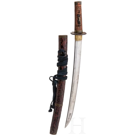 Schweres Wakizashi, Japan, 2. H&auml;lfte Edo-Periode
