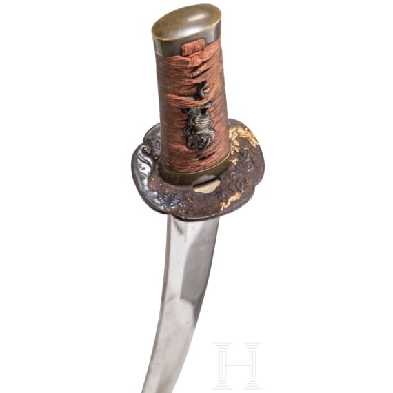 Schweres Wakizashi, Japan, 2. H&auml;lfte Edo-Periode