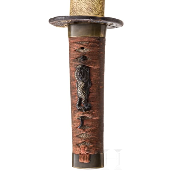 Schweres Wakizashi, Japan, 2. H&auml;lfte Edo-Periode