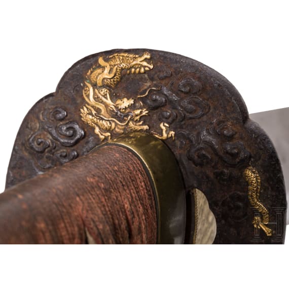 Schweres Wakizashi, Japan, 2. H&auml;lfte Edo-Periode