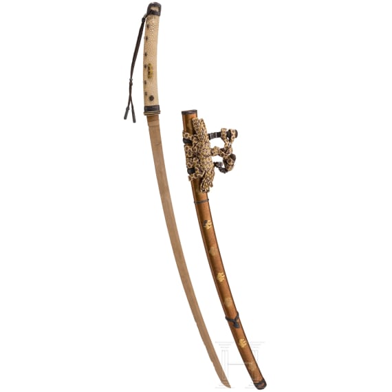 Tachi Koshirae, Japan, mittlere Edo-Periode