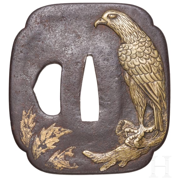 Tsuba, Japan, um 1800