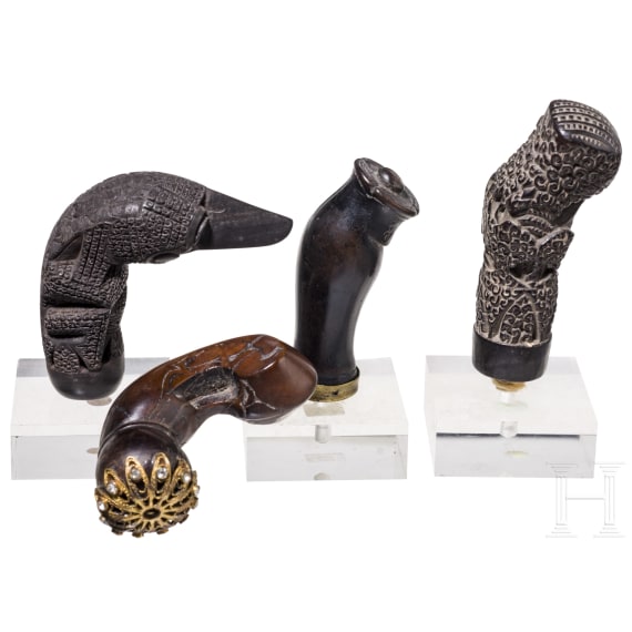Sammlung Krisgriffe, Indonesien, 19./20. Jhdt.