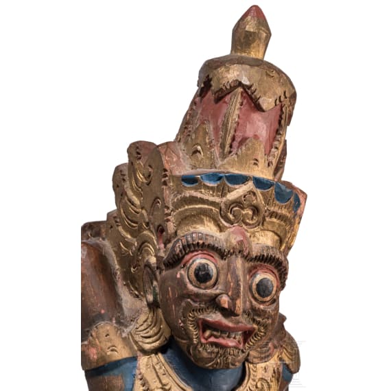 Zwei Krisst&auml;nder, Indonesien, um 1900
