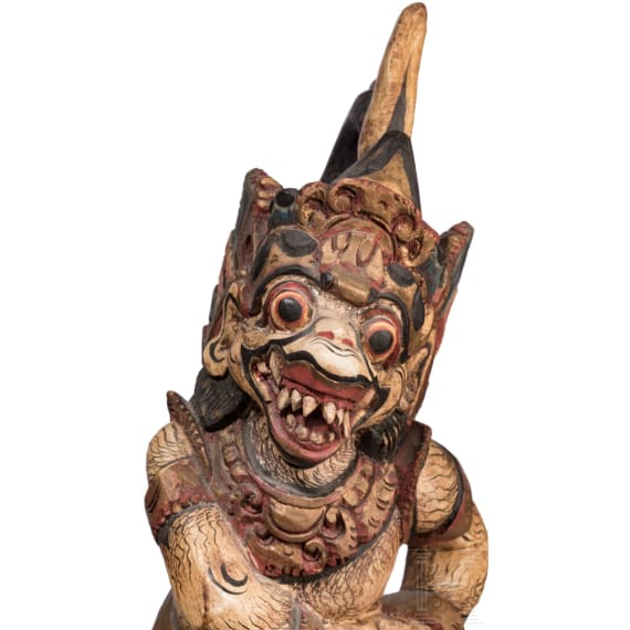 Zwei Krisst&auml;nder, Indonesien, um 1900